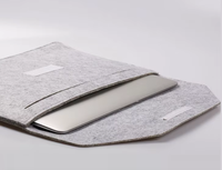 Étui de transport ultra fin pour ordinateur portable avec logo personnalisé, housse de protection pour tablette, sac pour ordinateur portable en feutre compatible avec les ordinateurs portables