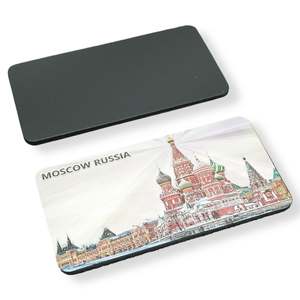 Grossiste d'usine chinoise, prix avantageux, souvenirs en feuille métallisée de différentes villes, aimants de réfrigérateur de Dubaï, souvenirs touristiques - Product Image 5