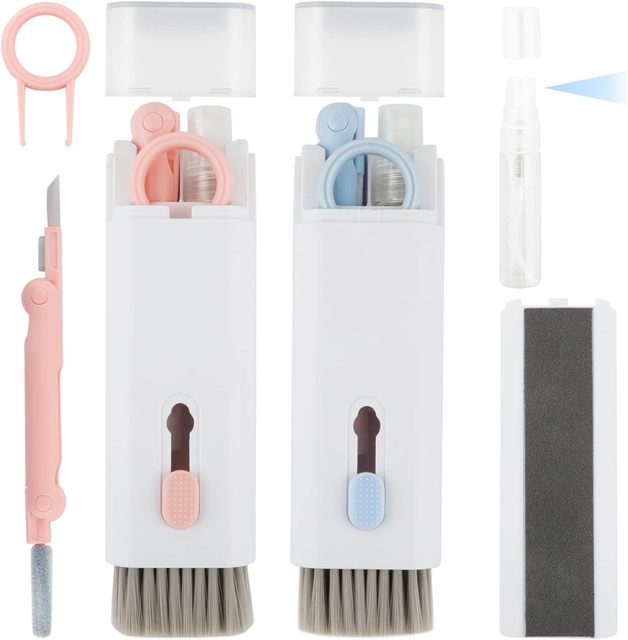 TDF 7 in 1 Electronic Cleaner Kit - Keyboard Cleaner, Keyboard Cleaning Kit for Airpods Pro/Laptop/Phone/Computer/Screen