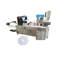 Machine à fabriquer des serviettes en papier pour restaurants, à faible coût, en promotion, avec moteur électrique contrôlé par PLC, haute capacité