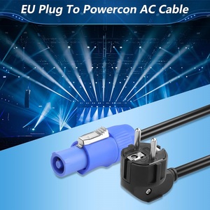 Schuko To Powercon Type A <b>Power</b> <b>Cable</b> 1.5 Mm 1M Audio Video Connection - Product Image 4