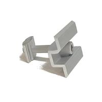 SOEASY Supports de fixation solaires en aluminium pour toiture, pince intermédiaire pour module solaire