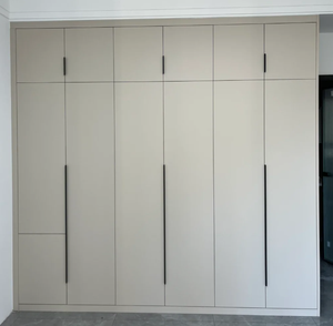 Fabricante de Muebles personalizados Muebles de dormitorio Diseño de armario moderno modular de madera Armario de dormitorio Estilo minimalista - Product Image 4