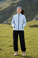 Veste d'hiver imperméable et coupe-vent unisexe, veste en polaire à une seule pièce pour la randonnée, le camping et les activités de plein air