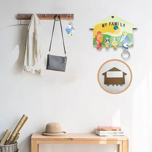 Cadeaux du Nouvel An, remerciement client, supports de sublimation de luxe, <span class=keywords><strong>porte</strong></span>-clés en MDF, <span class=keywords><strong>porte</strong></span>-clés familial - Product Image 5