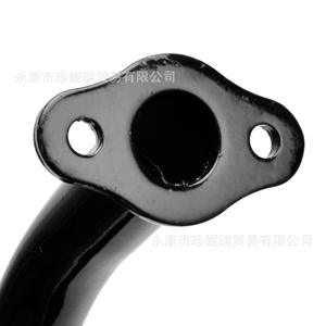 Pqg013 Tubo de Escape de 80cc con Silenciador para Modificación de Motocicletas y Bicicletas, Acero Negro, Pieza de Reparación y Mantenimiento - Product Image 5
