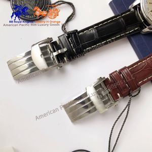 Montre mécanique automatique ultra-fine pour homme, qualité 5A, style affaires, à deux aiguilles, semi-structurelle, étanche, bracelet Breitlings - Product Image 5