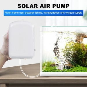 Suitable Portable 5W Solar Powered Oxygen <b>Pump</b> with Battery 2000mAh for Outdoor Fishing & <b>Small</b> Fish OEM Application - Product Image 3