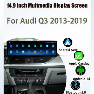 Autoradio GPS Android 14 14,9 pouces avec Carplay, lecteur multimédia BT pour <span class=keywords><strong>AUDI</strong></span> <span class=keywords><strong>Q3</strong></span> 2013-2019, unité principale, lecteur DVD, DSP - Product Image 1
