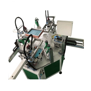 Machine d'impression sérigraphique à table rotative automatique haute vitesse, imprimante de cartes multicolores pour les industries du tube et la nouvelle agriculture, en promotion - Product Image 2