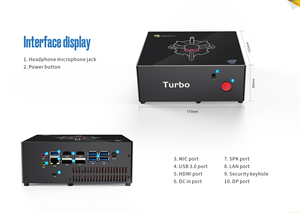 OEM di sostegno mini pc Kaby G5 i5-8305G 16G 256G Vince 10 Pro SISTEMA OPERATIVO Del Computer con Radeon RX vega <span class=keywords><strong>M</strong></span> GL grafica - Product Image 6