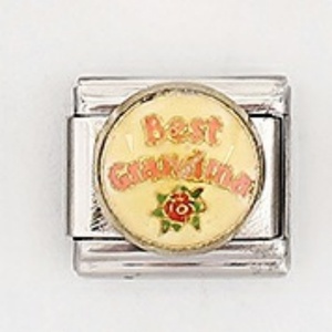 Pulsera de Charms Italiana de Acero Inoxidable Chapada en Oro, DIY, Elástica, con Letras Inglesas, Accesorios Modernos y a la Moda - Product Image 4