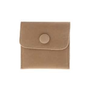 Bolsa de Joyería de Terciopelo de Lujo con Botón, Diseño Novedoso, MOQ Bajo - Product Image 2