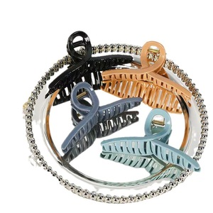 Macaron Colored Hair <b>Clips</b> 12 Cm Plastic Gripper For Women Casual Use - Product Image 5