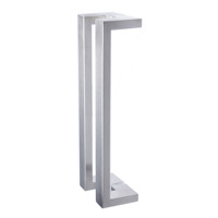 Poignée de tirage carrée double face en acier inoxydable SUS304 pour portes de bureau, idéale pour portes en verre et en bois, installation facile