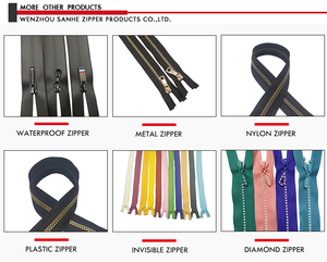 Haute qualité fermer fin accessoires boucle curseurs à glissière tirette <span class=keywords><strong>fermeture</strong></span> <span class=keywords><strong>éclair</strong></span> extracteur corde veste - Product Image 5