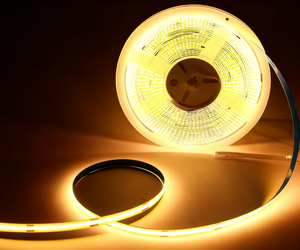 Tira de <span class=keywords><strong>LED</strong></span> COB para muebles, techo comercial, 24V, 320LED, 8MM, RGB, azul, rosa, amarillo dorado, luz roja, 10 m/rollo de cuerdas <span class=keywords><strong>Led</strong></span> - Product Image 5