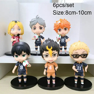 ตุ๊กตาโมเดลของเล่น PVC 8ชิ้น/เซ็ต, ตุ๊กตาโมเดล <span class=keywords><strong>tobio</strong></span> <span class=keywords><strong>kageyama</strong></span> Shinsuke Kita nishinoya Yuu - Product Image 2