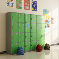 Meilleures ventes : Armoire de rangement extérieure en plastique coloré avec GPS, pour écoles secondaires, mobiles, plage, et pour pièces de monnaie et clés, avec système électronique