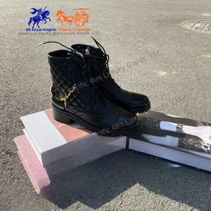 CC 2025 Women Platform Chunky Heeled <b>Bootie</b> Women Shoes Autumn Winter <b>Ankle</b> Boots Round Toe Lace-up High Heel Sexy Ladies Shoes - Product Image 2