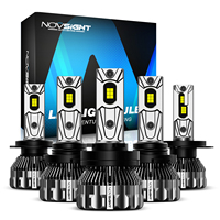 Novsight 12V 360 H11 Auto lámpara Canbus Luz H15 automotriz faro Focos Luces Super Light Kit coche Led faro bombilla H7 Led H4