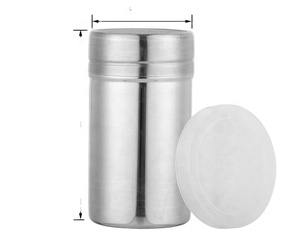 Condiment Canister Can Pot Metal Box Stainless Steel Tin Containers <b>Spice</b> <b>Jar</b> - Product Image 5