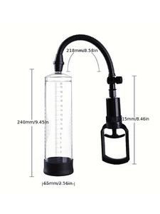 男性ペニスポンプ真空エンサイラーエイドインポテンスより長くより厚いディルド拡大男性セックスポンプは、おもちゃを勃起させるのに役立ちます - Product Image 3