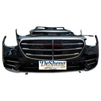 Suku Cadang Pengganti Berkualitas Tinggi untuk Model Mercedes-Benz S400, S450, W222, W223, Bumper Mobil, Lampu LED, Gril, Radiator, Fender, Kap Mesin