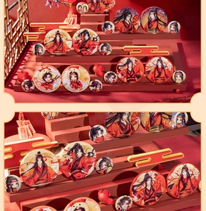ขายส่งเข็มกลัดโลหะแท้จากซีรีส์ Cangmei Mo Dao Zu Shi ตัวละคร Wei Wuxian, <span class=keywords><strong>Lan</strong></span> <span class=keywords><strong>Wangji</strong></span>, Ling Yun, Ying Nian แบบกล่องสุ่ม ของแท้จากอนิเมะ - Product Image 5