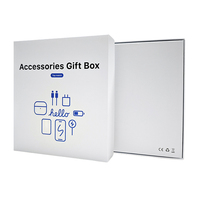 Coffret Cadeau d'Accessoires 6-en-1 à Succès : Chargeur Magnétique Sans Fil, Batterie Externe et Écouteurs pour iPhone