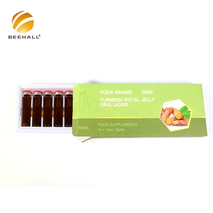 BEEHALL 10 мл, 10 бутылок, куркума, Королевское Желе, жидкость для полости рта - Product Image 5