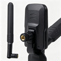 Antenne WIFI externe pliable en caoutchouc 5dBi 2.4G, 5G avec connecteur SMA mâle pour routeur