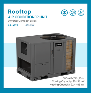 Unidad de Aire Acondicionado Central Inverter Zero Factory, HVAC de 60000 BTU para Techo, con Compresor Scroll y Rotativo R410A - Product Image 3