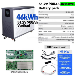 แบตเตอรี่ลิเธียมแบบเคลื่อนย้ายได้ ปี 2026 รุ่นใหม่ Deep 60kWh 61kwh 51.2V 1200Ah Hithium 1175AH 1200AH ระบบจัดเก็บพลังงานแสงอาทิตย์แบบลิเธียม รุ่น Mb31 EXLI - Product Image 3
