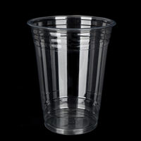 Meilleures ventes Promotion spéciale Gobelets d'emballage pour boissons en plastique PET Haute performance Fond plat Impression 8 couleurs