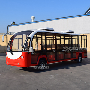 Vehículo Urbano de 4 Ruedas para 18 Pasajeros, Autobús Turístico Eléctrico, Carro de Turismo en Venta, Venta Directa de Fábrica - Product Image 1
