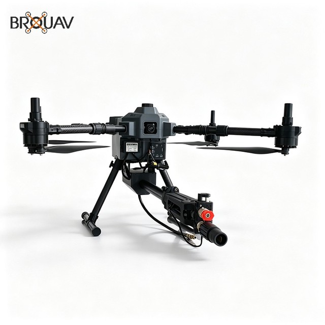 Drone Facade Cleaning Drone Waterproof Dustproof Structure for Irregular Building Outer Wall High Altitude Washing