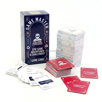 Jeu de cartes personnalisé pour adultes, humoristique et satirique, de haute qualité, avec boîte