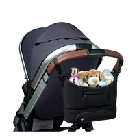 Organisateur universel pour poussette Cady, sac à langer avec poches isothermes et matelas à langer, motif imprimé, organisateur pour poussette