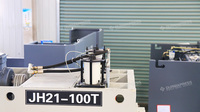 Presse à poinçonner pneumatique haute précision JH21 110T pour le travail de découpe de composants électroniques et de quincaillerie métallique de petite taille, tolérance stricte