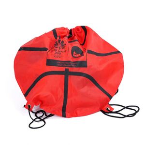 Bolsa de Poliéster con Cordón, Diseño Promocional al por Mayor, Reciclada, con Logotipo Personalizado, Forma de Balón de Fútbol - Product Image 2