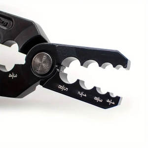 Alicates de Reparación para Cortar Tubos de Cobre, Apertura Máxima de 1/4 Pulgada, Grado Industrial, Acero al Cromo Vanadio, Mandíbula Plana, Superficie Lisa - Product Image 6