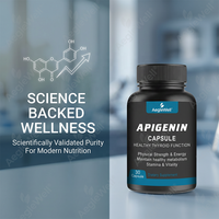 AegleWell Capsules d'Apigénine 30 unités – Favorise le Métabolisme et l'Énergie, Complément Naturel pour le Bien-être, Personnalisable OEM/ODM