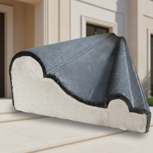 วิลล่าตกแต่งด้วยปูนซีเมนต์ผสมโพลิเมอร์สูตรเฉพาะ  หุ้มด้วยใยแก้วทนด่าง  พร้อมแกนโฟม EPS น้ำหนักเบา ความหนาแน่นสูง - Product Image 3