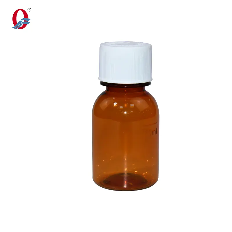 wholesale 30ml 60ml 100ml PET liquid bottle press and twist cap plastic bottle Customizable specifications Custom Color