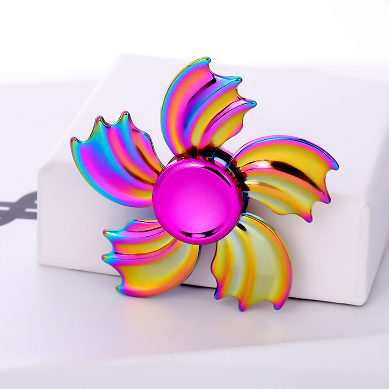 Boîte en fer queue de poisson colorée