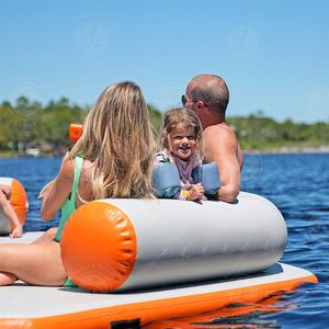 Plataforma <span class=keywords><strong>Flotante</strong></span> Inflable <span class=keywords><strong>de</strong></span> PVC Comercial con Cubierta en Forma <span class=keywords><strong>de</strong></span> C para Pesca, Atraque y Uso en Puentes - Marca EJIA - Product Image 5