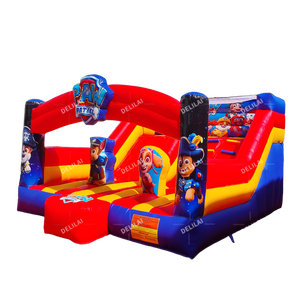 Château gonflable pour enfants Dog Patrol Team, en PVC, capacité 12 personnes, avec souffleur et kits de réparation, usage commercial extérieur - Product Image 6