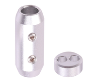 Adaptateur pour prise d'écouteurs, connecteur de fil, 6mm à double, 3.5mm en alliage d'aluminium