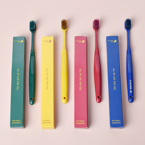 Sakura <b>Toothbrush</b> Adult Soft Bristle Wide <b>Head</b> Home Use Gum Care Cleaning Manual <b>Toothbrush</b> - Product Image 1